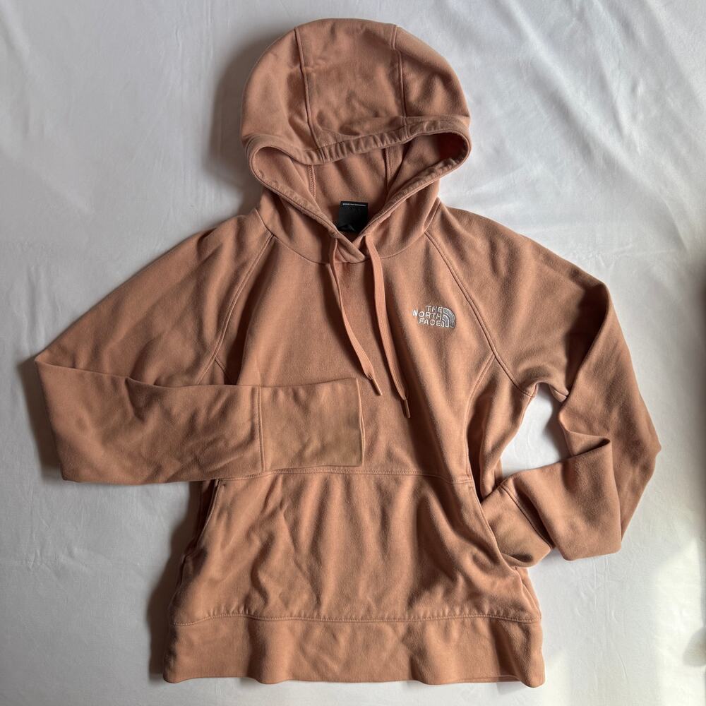 The North Face Dusty Peach Pullover Hoodie Sz Small Fall Hiking Gorpcore